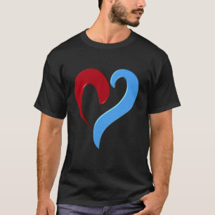Hjärtform T Shirt