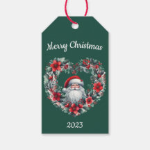 Hjärtformad Blommigt Utandning - Julens Jultomten