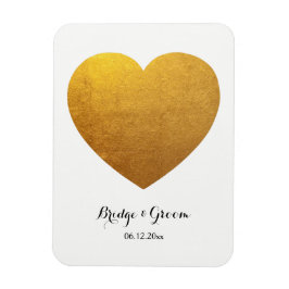 Hjärtformad foto personlig bröllopsjubileum magnet