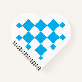 Hjärtformad geometrisk Mönster bärbar dator