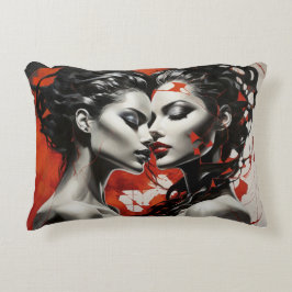 Hjärtformad Prydnadskudde