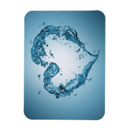 Hjärtformad Vatten Stänk Magnet