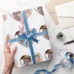 Hjärtformade 2 fotokollage presentpapper<br><div class="desc">Den här Anpassningsbarna Hjärtformade Fotodesignen ordnar på ett vackert sätt dina favoritminnen i form av ett hjärta, som symboliserar kärlek och anslutning. Perfekt vid särskilda tillfällen som årsdagar, bröllop eller Alla hjärtans dag, belyser den här designen era omhuldade ögonblick på ett meningsfullt och skickligt sätt. Dess unika utformning skapar en...</div>