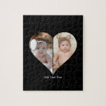 Hjärtformade 2 fotokollage pussel<br><div class="desc">Den här Anpassningsbarna Hjärtformade Fotodesignen ordnar på ett vackert sätt dina favoritminnen i form av ett hjärta, som symboliserar kärlek och anslutning. Perfekt vid särskilda tillfällen som årsdagar, bröllop eller Alla hjärtans dag, belyser den här designen era omhuldade ögonblick på ett meningsfullt och skickligt sätt. Dess unika utformning skapar en...</div>