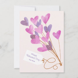 Hjärtformade ballonger för Alla hjärtans dag