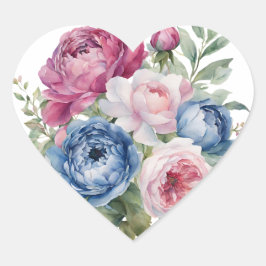 Hjärtformade etikett för fästmärke