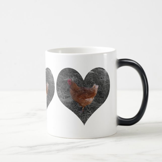 Hjärtformade feg mugg (Höger)