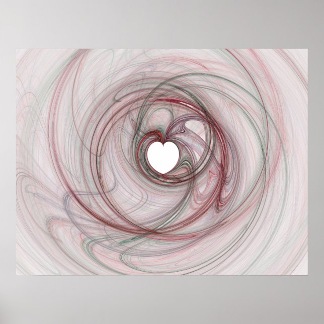 Hjärtformade hål poster (Framsidan)