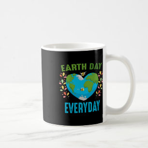 Hjärtformade jorddagen - vardagsbin - World Enviro Kaffemugg