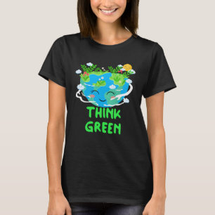 Hjärtformade jorddagen - vardagsbin - World Enviro T Shirt