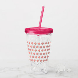 Hjärtformade kakor take away mugg