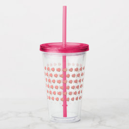 Hjärtformade kakor take away mugg