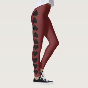 Hjärtformade lagstiftning leggings
