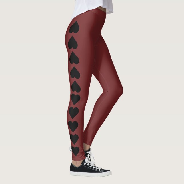 Hjärtformade lagstiftning leggings (Höger)