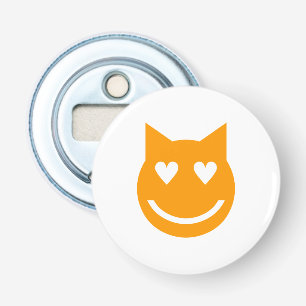Hjärtformade Öga Emoji Flasköppnare