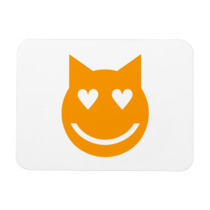Hjärtformade Öga Emoji Magnet