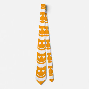 Hjärtformade Öga Emoji Slips