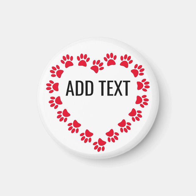 Hjärtformade Ram med Anpassningsbar Magnet (Framsidan)