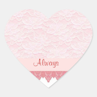 Hjärtformade säl av kallopad Snöre 2 Hjärtformat Klistermärke