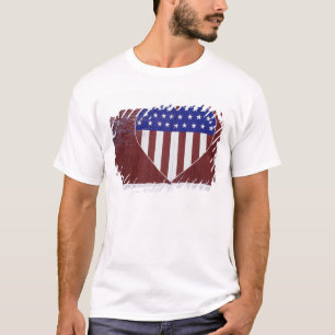 Hjärtformade stars och stripes tee shirt