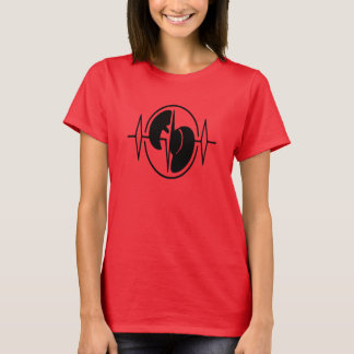 Hjärtformade T-shirt