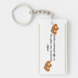 Hjärtformade våfflor med Heartfilt Ord