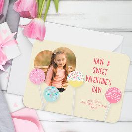 Hjärtformade Valentines day-kort för Photo Classro Anteckningskort