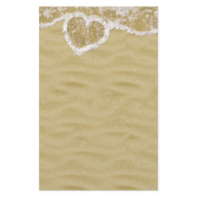 Hjärtformade Vatten-bubblor på stranden