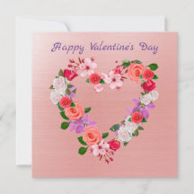 Hjärtformat blomsterbukett av kärlek