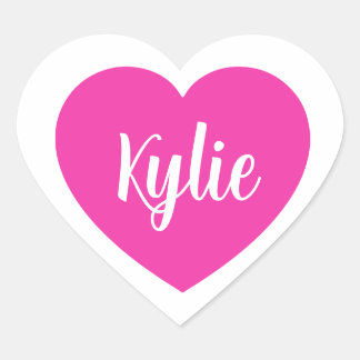 HJÄRTFORMAT KLISTERMÄRKE