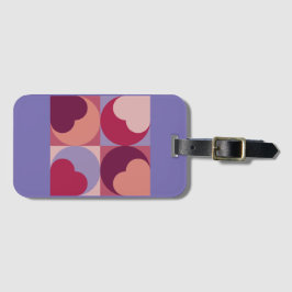 Hjärtformer Bagagebricka