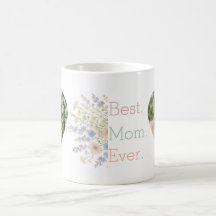 Hjärtfoto och Blommigt design - Perfekt Mors dag