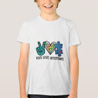 Hjärtfred Kärlek Acceptans _ autism Psykisk hälsa T Shirt