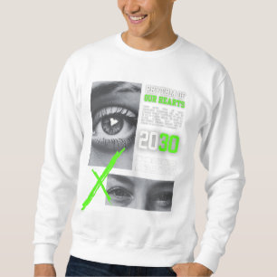 Hjärtfrekvens - 2030 Vision Poster Lång Ärmad Tröja