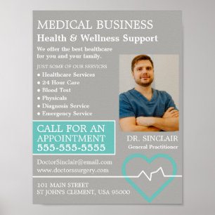 Hjärtfrekvens, allmänpraktiserande läkare, sjukskö poster