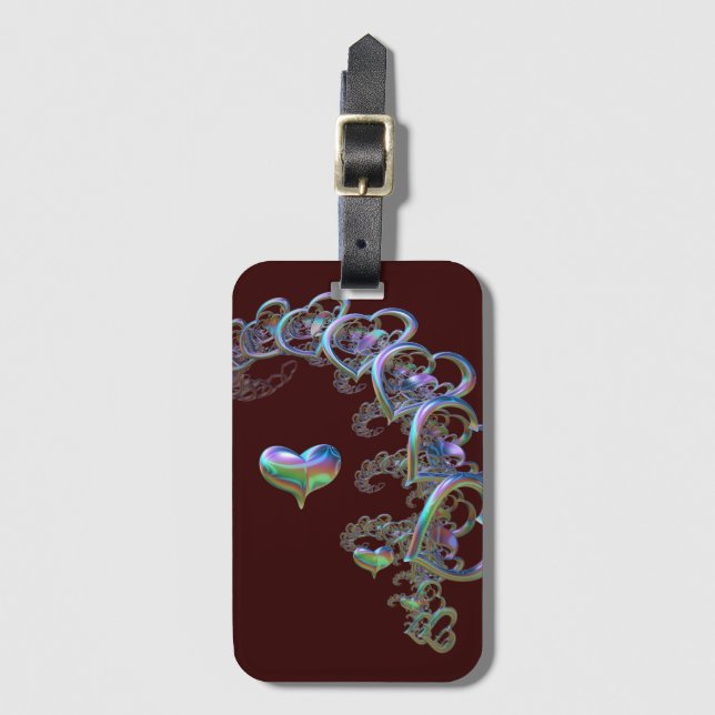 Hjärtfrekvens Bagagebricka (Framsida vertikal)