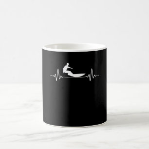 Hjärtfrekvens med Surfa Kaffemugg