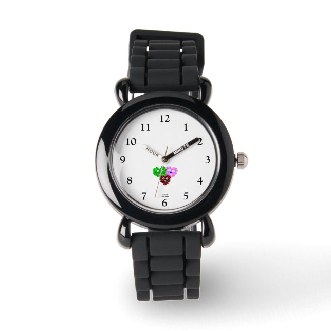 Hjärtfuzzies Barn Strap Watch Armbandsur (Framsida)