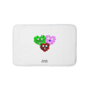 Hjärtfuzzior Small Bath Mat Badrumsmatta