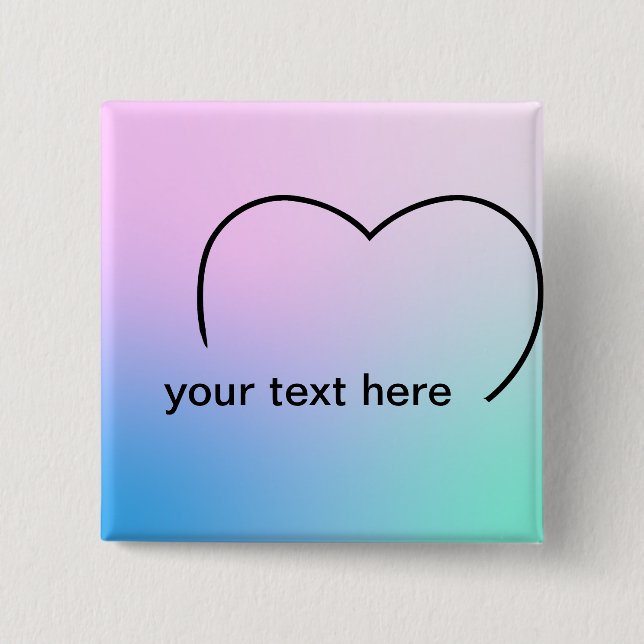 Hjärtgraderad pastellbakgrund knapp (Framsida)