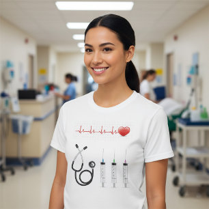 Hjärthälsa Sjukdomar i hjärtat T Shirt