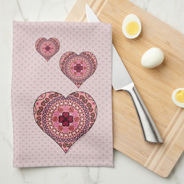 Hjärthandledets Lagrar Kökshandduk (Vikt i Fjärdedel)