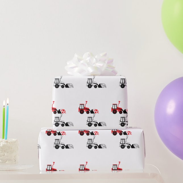 Hjärthjärtans hjärtans Fullt Presentpapper (Festgåvor)