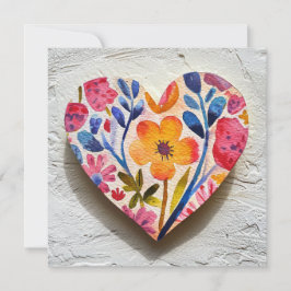 Hjärthjärthjärtans dagskort julkort