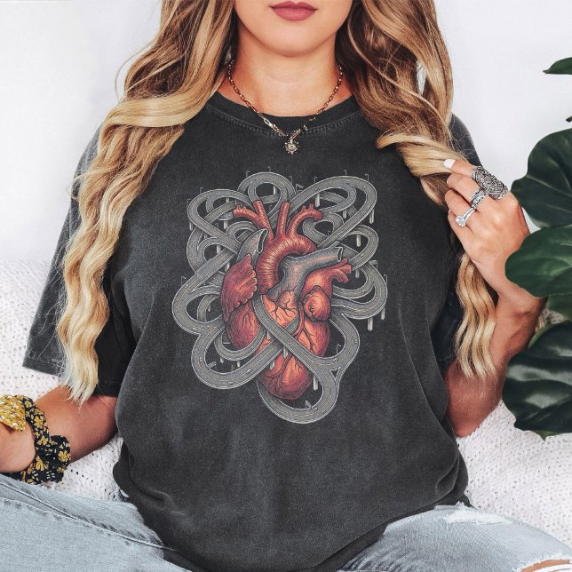Hjärthögkomplex Anatomiska Vägar Surrealistisk T Shirt (Skapare uppladdad)