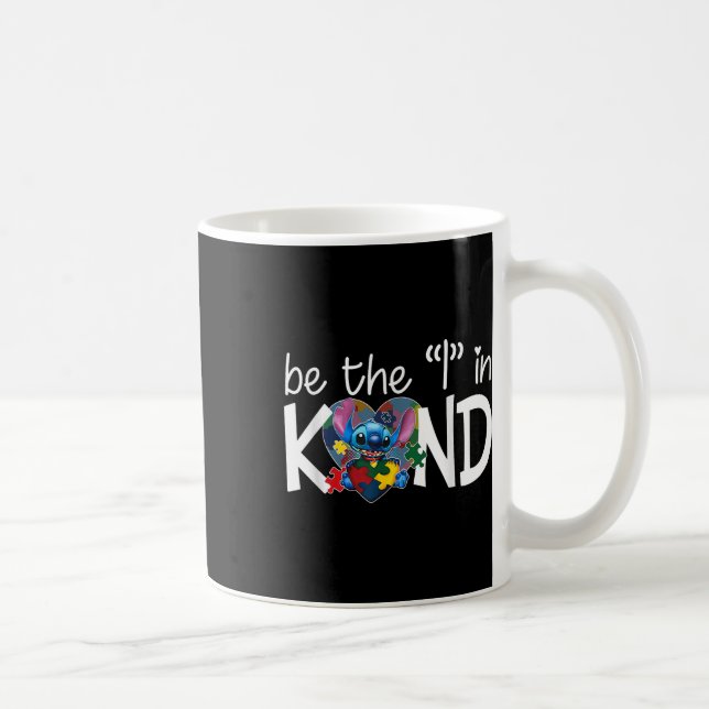 Hjärthögljudd autism Medvetenhet Välj typ Kaffemugg (Höger)