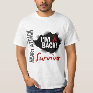 Hjärtinfarkt för överlevande 7 t-shirt