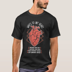 Hjärtkardiologi Ekomedicinsk Student kardiolog T Shirt