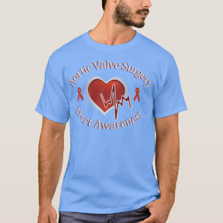 Hjärtkärlkirurgi Awareness Cardiac Survi T Shirt