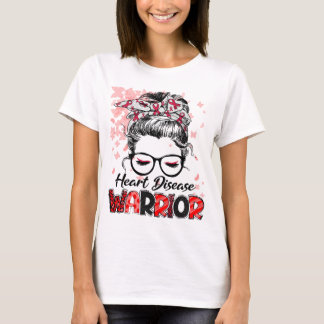 Hjärtkärlsjukdom Krigarkvinnor Flickas överlevande T Shirt